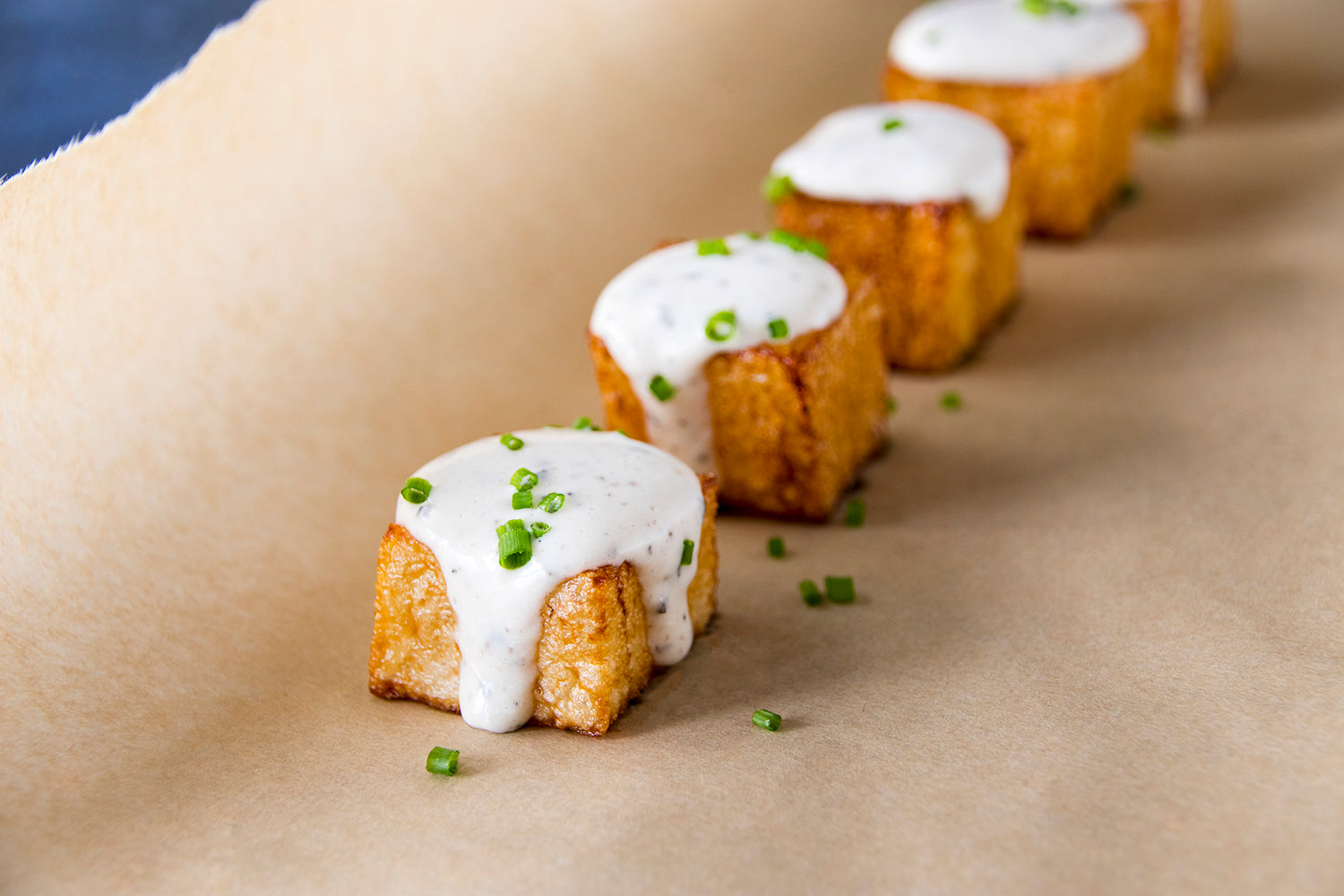 Potatoes with truffle mayonnaise